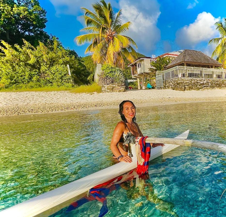 Ferienwohnung Manava Huahine Beach House Fare Exterior foto