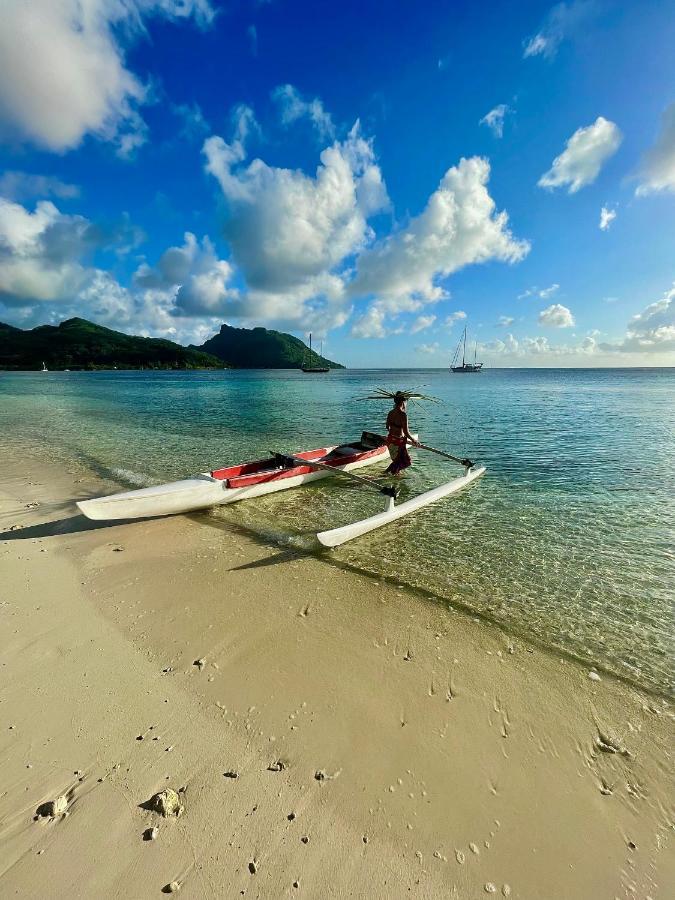 Ferienwohnung Manava Huahine Beach House Fare Exterior foto